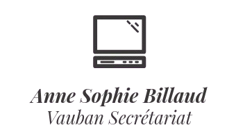 Logo d'Anne-Sophie Billaud et de Vauban Secrétariat, assistante administrative indépendante à Lille